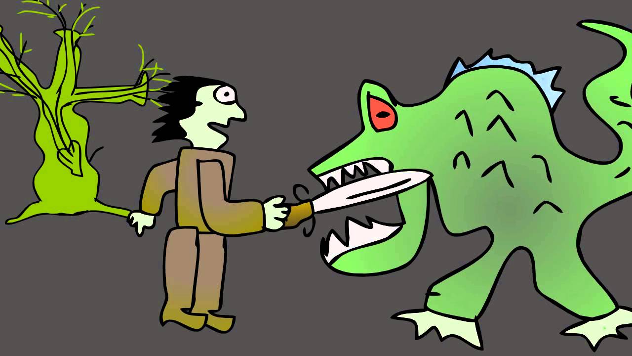 Jabberwocky Poem by Lewis Carroll - Interpretive Animation