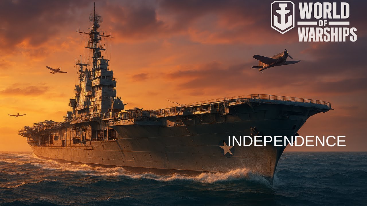 World of warships Indpendence - one attack isnt too bad