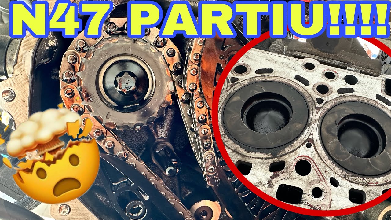 BMW N47 Correntes (Distribuição) PARTIRAM EM ANDAMENTO!!!!