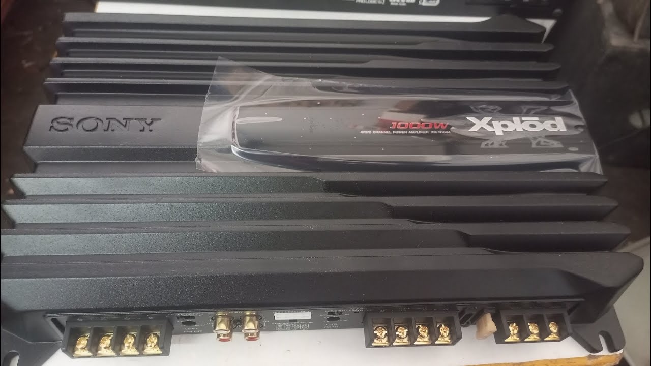 Sony 1000 watts amp/ connection details/ @vishaliniaudiocarekarur2404