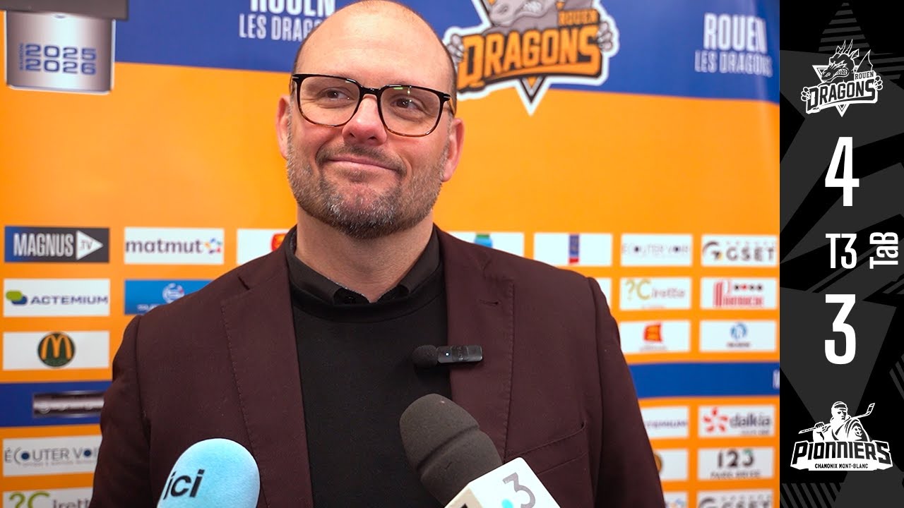 Interview Carl Mallette - Demi Final CDF - Rouen vs Chamonix