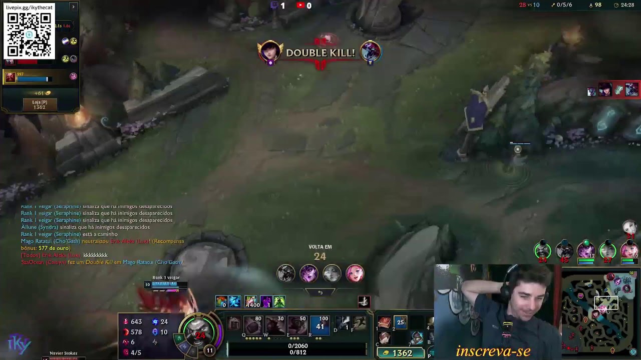 GOSTA DE LOL? AQUI É A LIVE DE ADC E JG