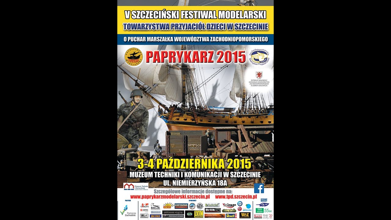 V Szczecinski Festiwal Modelarski -modele kartonowe