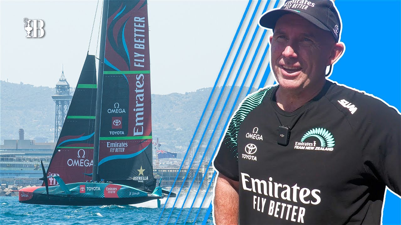 Emirates Team New Zealand are NOW in Barcelona | Day Summary - July 14th 2023 | America's Cup