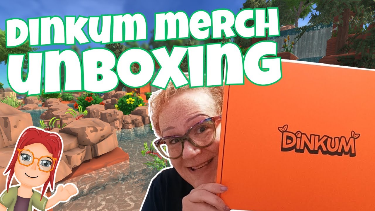 Dinkum Merch Unboxing! #dinkum #dinkumgame