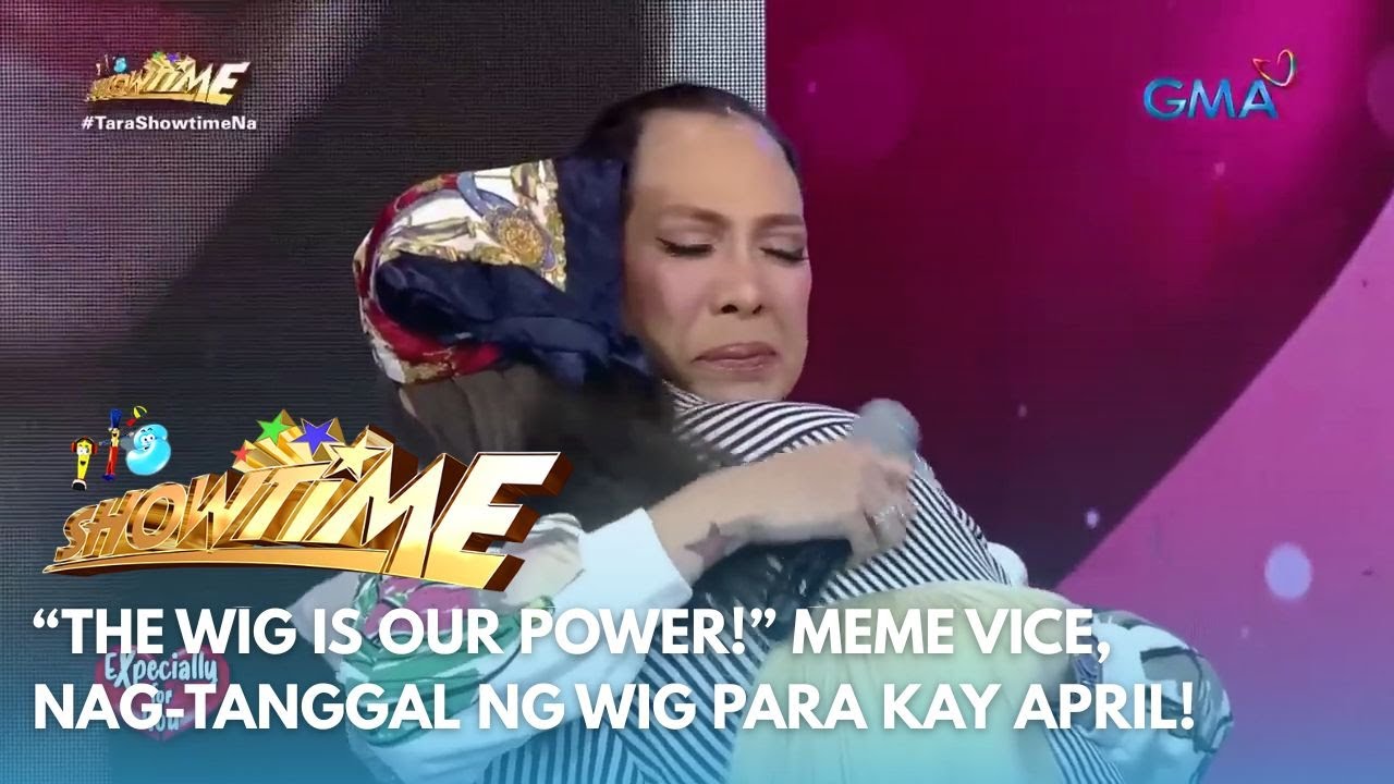 It’s Showtime: “THE WIG IS OUR POWER!” Meme Vice, nag-tanggal ng wig para kay April!