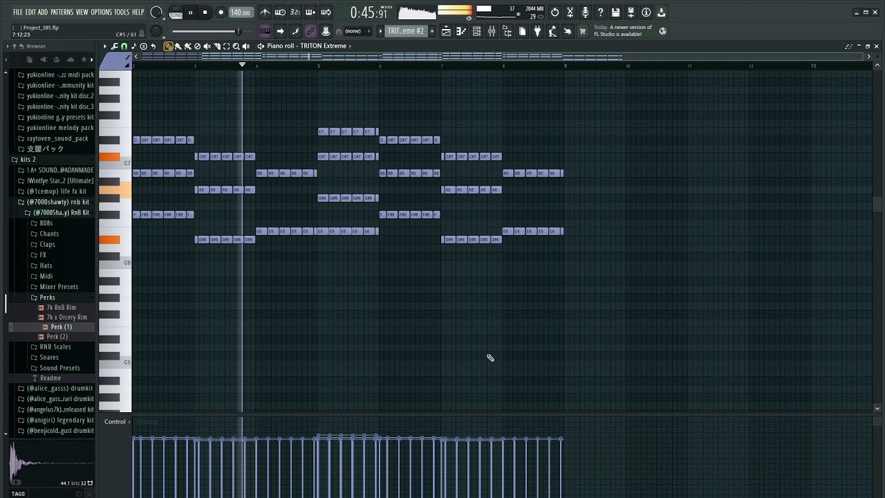 proding for my album ( silent )