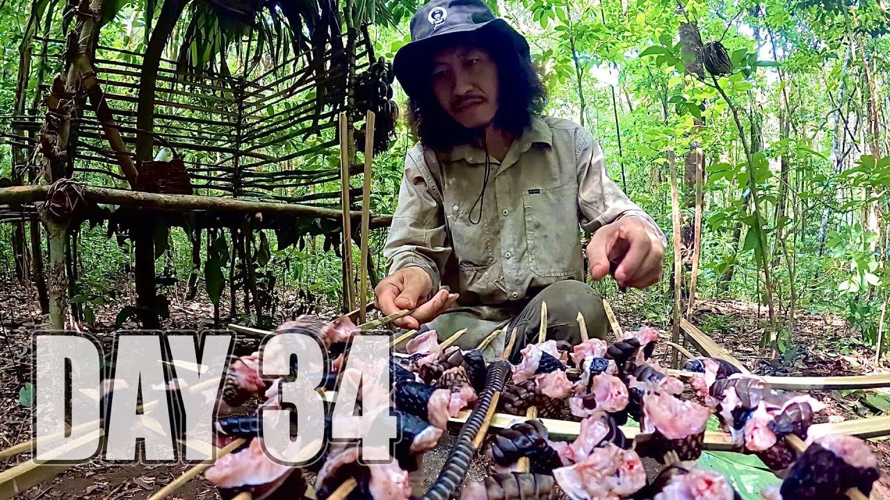เอาชีวิตรอด DAY 34 การถนอมอาหารให้ได้กินไปหลายวัน ..!! [ โจโฉ ]