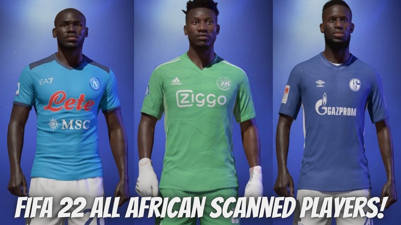 FIFA 22 | All African players with real face! Pt. 1 (GK/CB)