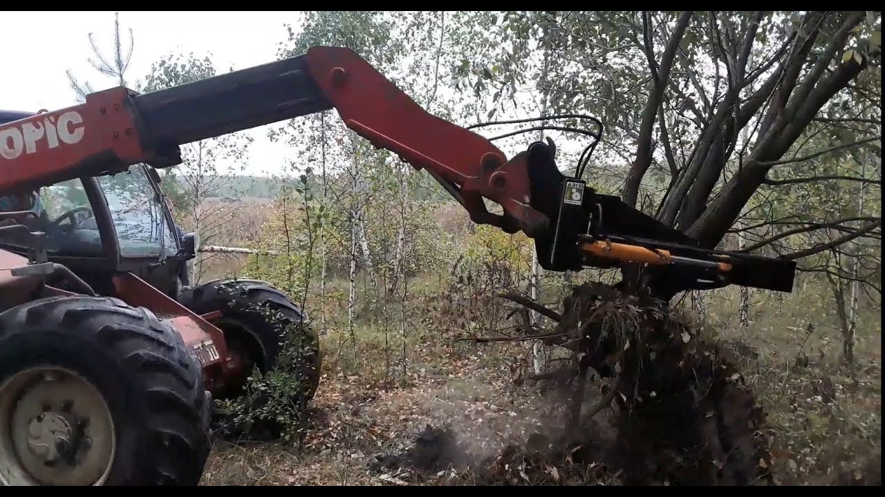 Викорчовувач дерев (викорчовувач-крокодил)