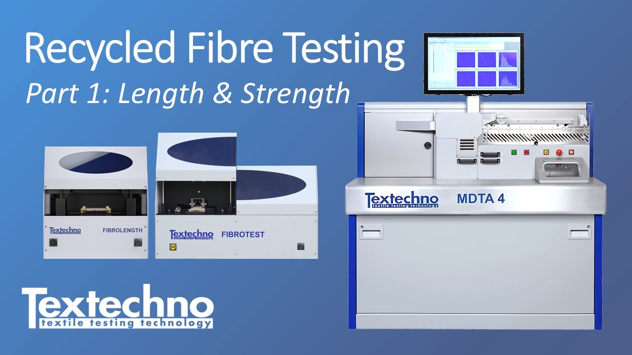 Recycled fibre testing with Textechno's FCS - Fibre Length and Strength (Part 1/2)