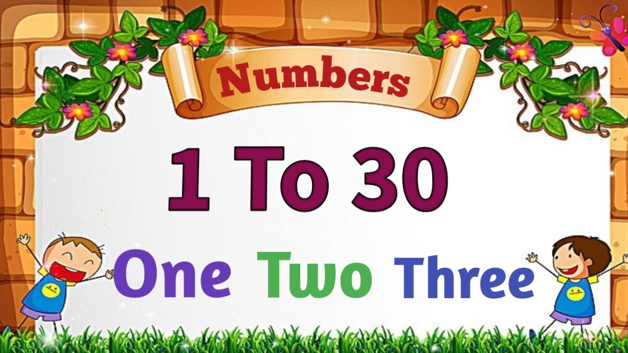 Numbers Name 1 To 30 || Numbers For Kids || Kids Study Nova