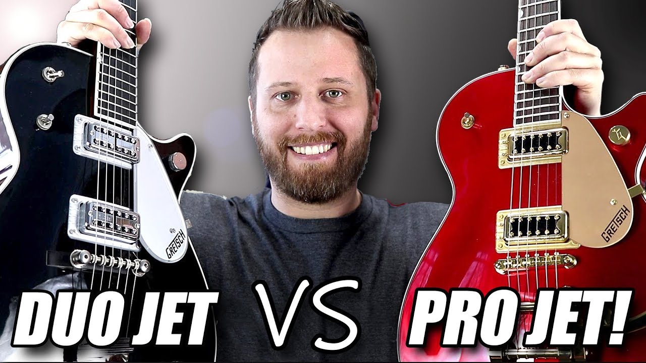 Duo Jet vs Pro Jet! - Gretsch Guitar Tone Comparison!