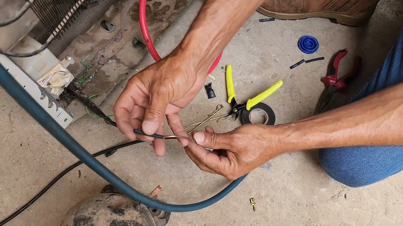 Ligação elétrica de motor de geladeira de forma simples e fácil.