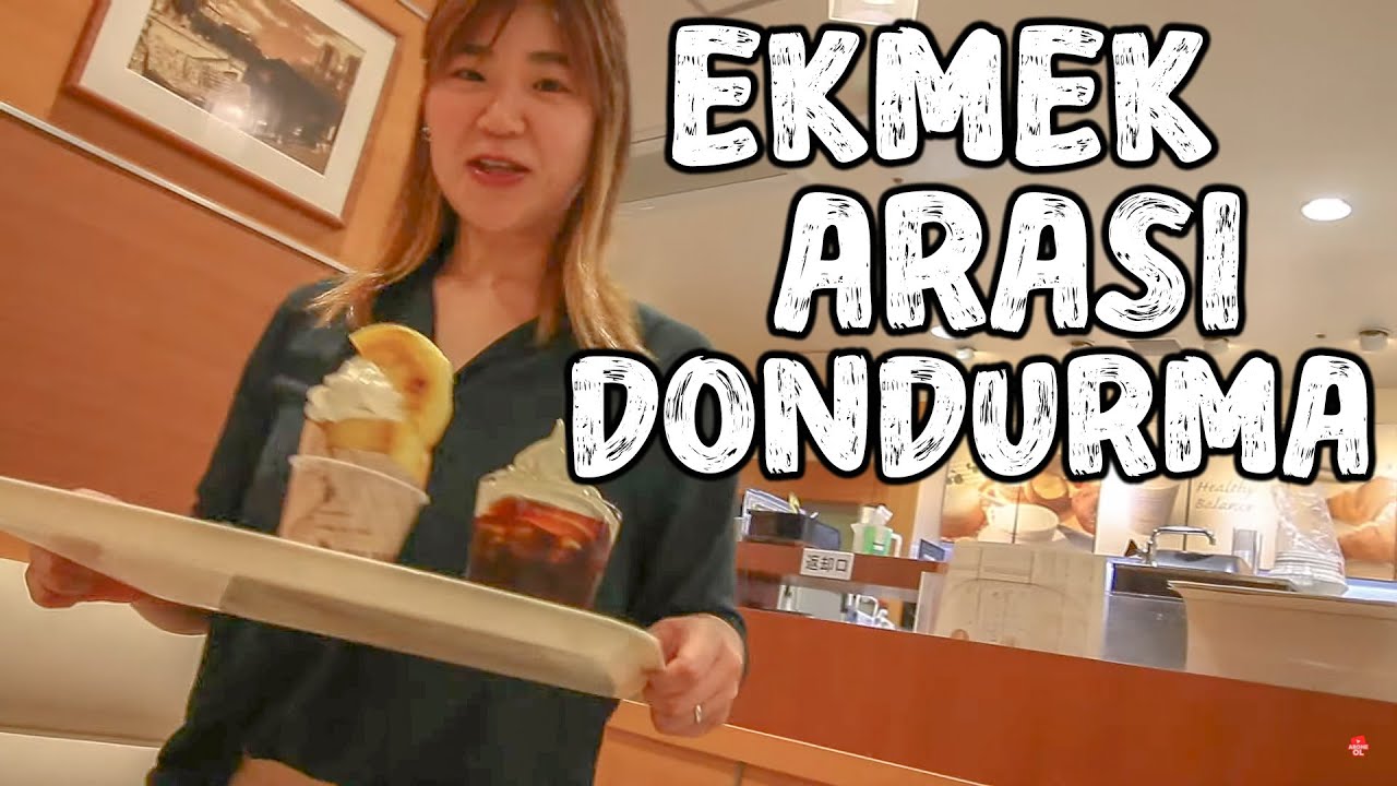 Japonya'da Ekmek Arası DONDURMA! Dondurmalı Sandviç Deneyimi