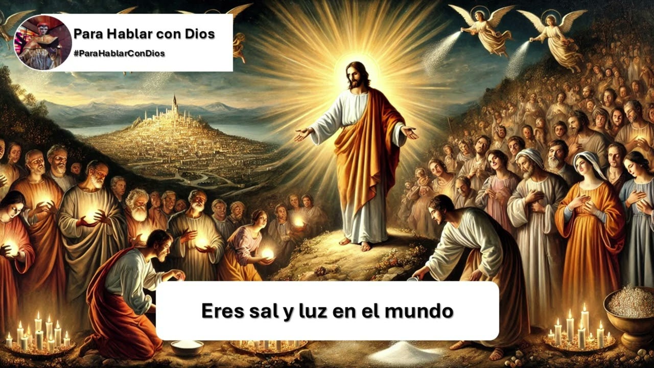 Para Hablar con Dios. Eres sal y luz en el mundo.