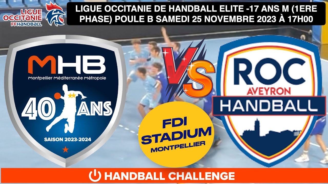 #handball  #league  OCCITANIE HANDBALL  MHB VS ROC AVEYRON