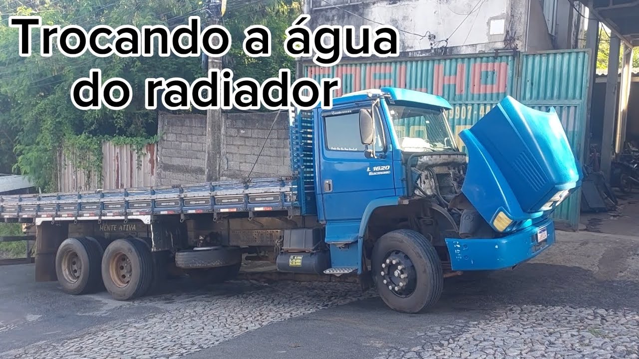 Fazendo o giro da água do radiador e indo pro carregamento 