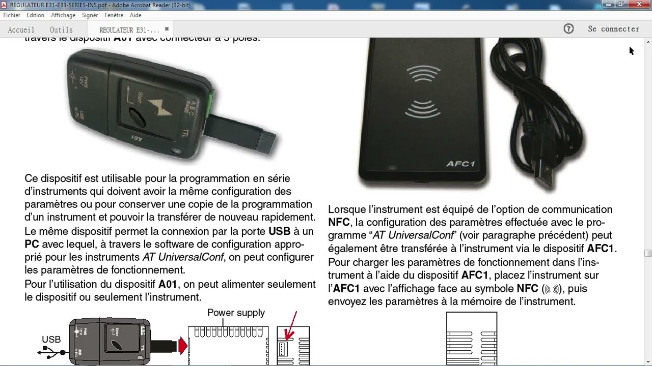 RÉGULATEUR DE TEMPERATURE  E31 E33 SERIES INS OK