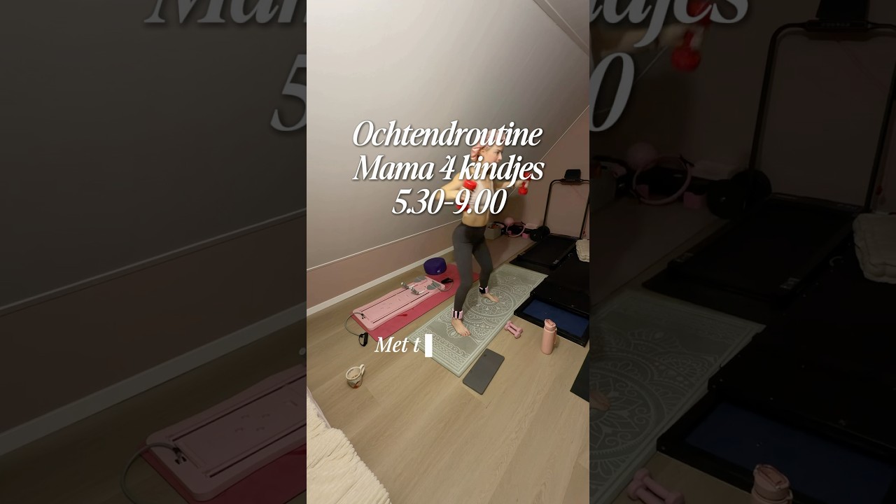 Morning routine mama van 4 kids! 