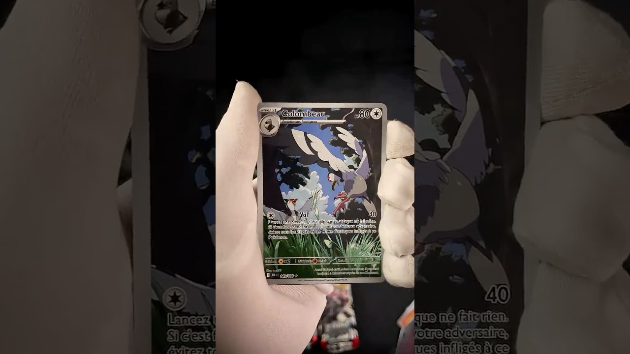 👁️ Ouverture Booster Foudre Noire #pokemon #randombooster #ouverturedecartepok&eacute;mon #lordredescartes