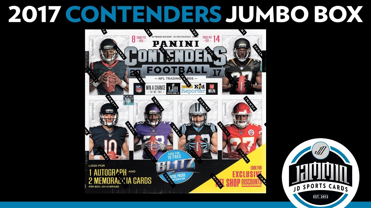 2017 Panini Contenders Football Premium Retail Box Break