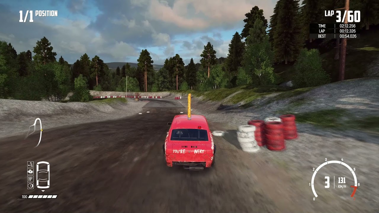 Northfolk Main C-Class Killerbee Old WR (cheese, patched) | Wreckfest PC