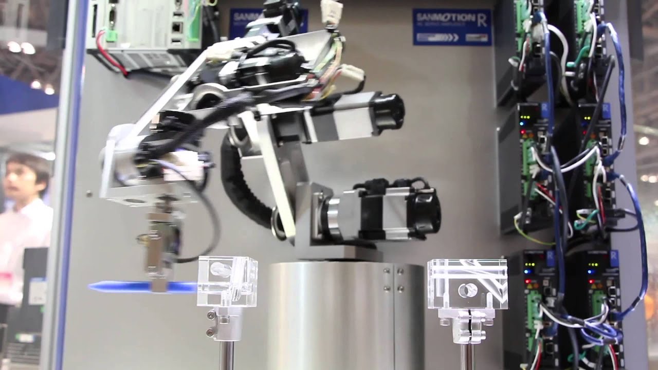 Articulated Robot Demonstration - SANMOTION C Motion Controller