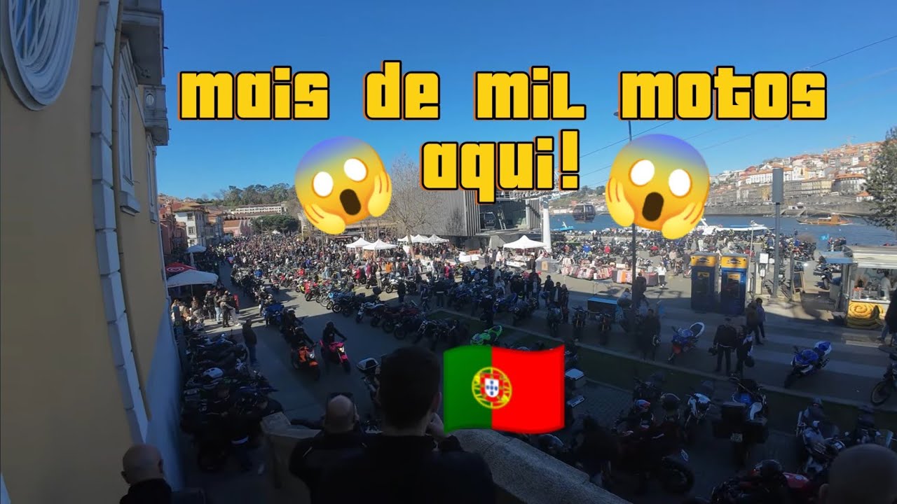 Encontro de motos no Cais de Gaia - Kawasaki Ninja 250r