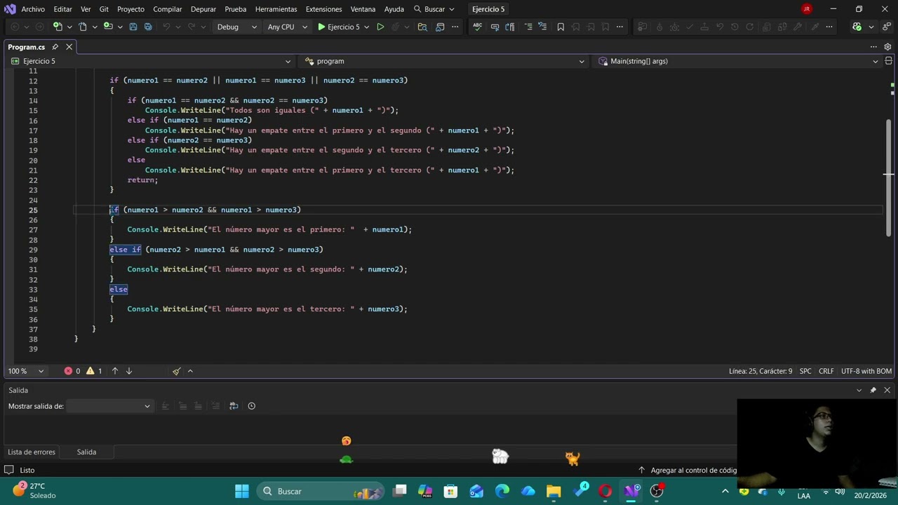 Ejercicio 5