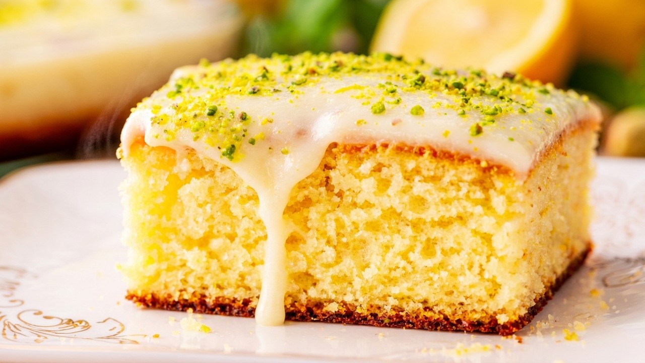 ✨Easy Lemon Cake Recipe That Melts in Your Mouth so Delicious and soft