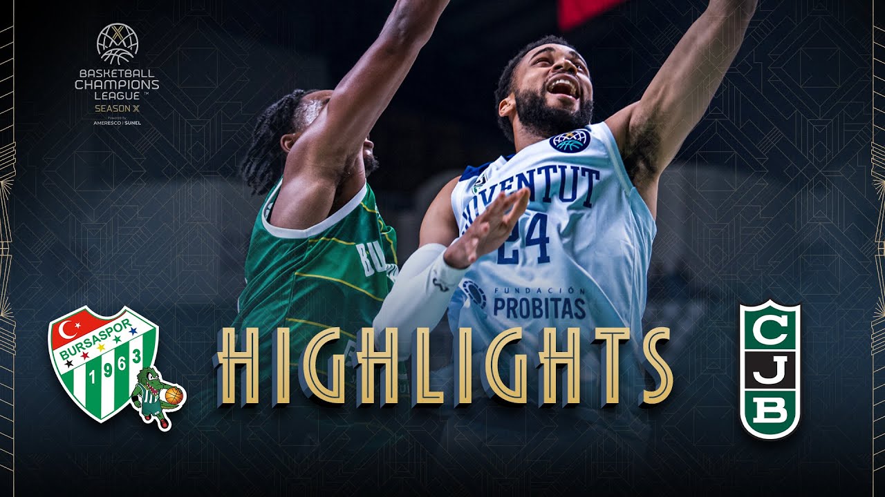Bursaspor Basketbol v Joventut Badalona | Highlights | #BasketballCL 2025-26