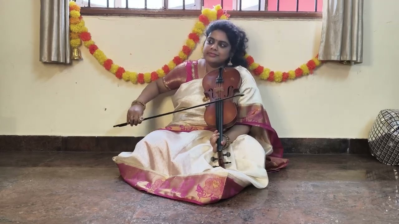 Shivaratri Violin Series | Day 1 of 10 | Sabhapathikku - Violin by Shraddha Ravindran