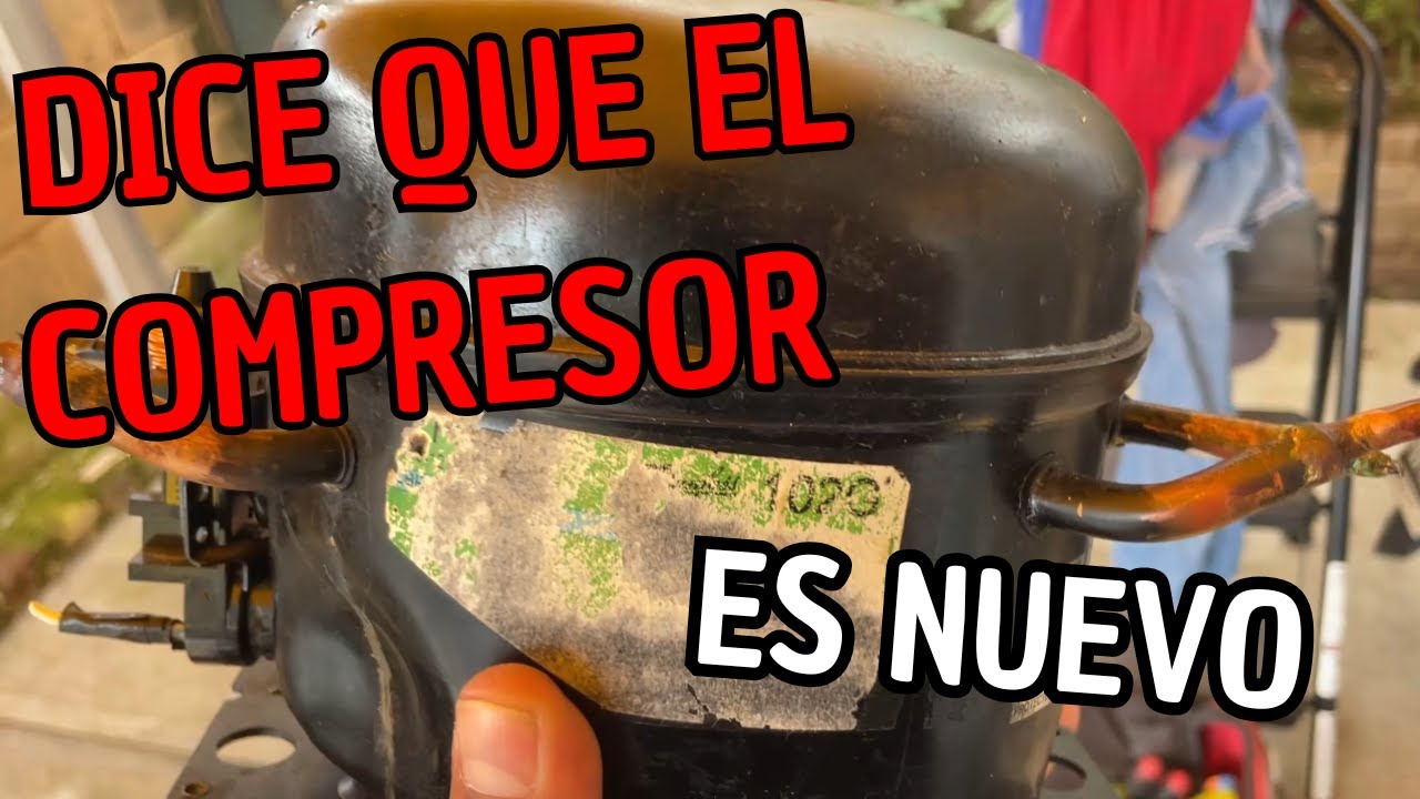 Rescaté este refrigerador mal intervenido, Un año llevo aprendiendo refrigeración y lo que falta.