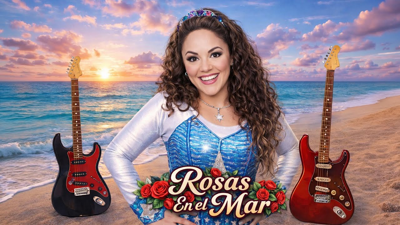 Rosas En El Mar 🌹 | Tatiana Latin Rock AI Version | GenreMorphMusic