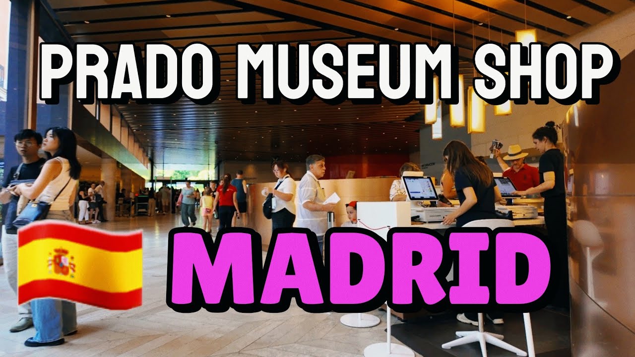 Visiting Madrid 🇪🇦| Prado Museum Shop 🏛️🎨 | Souvenirs & Art Gifts| #4KJourneys