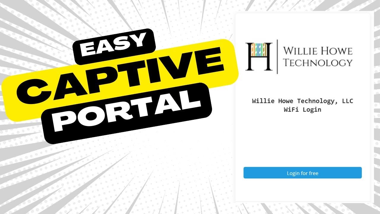 Easy WiFi Captive Portal With Grandstream