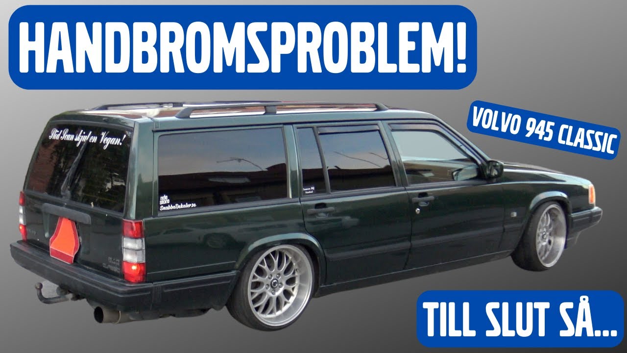 Volvo 945 A-traktor utan handbroms, vi kikar lite på den!