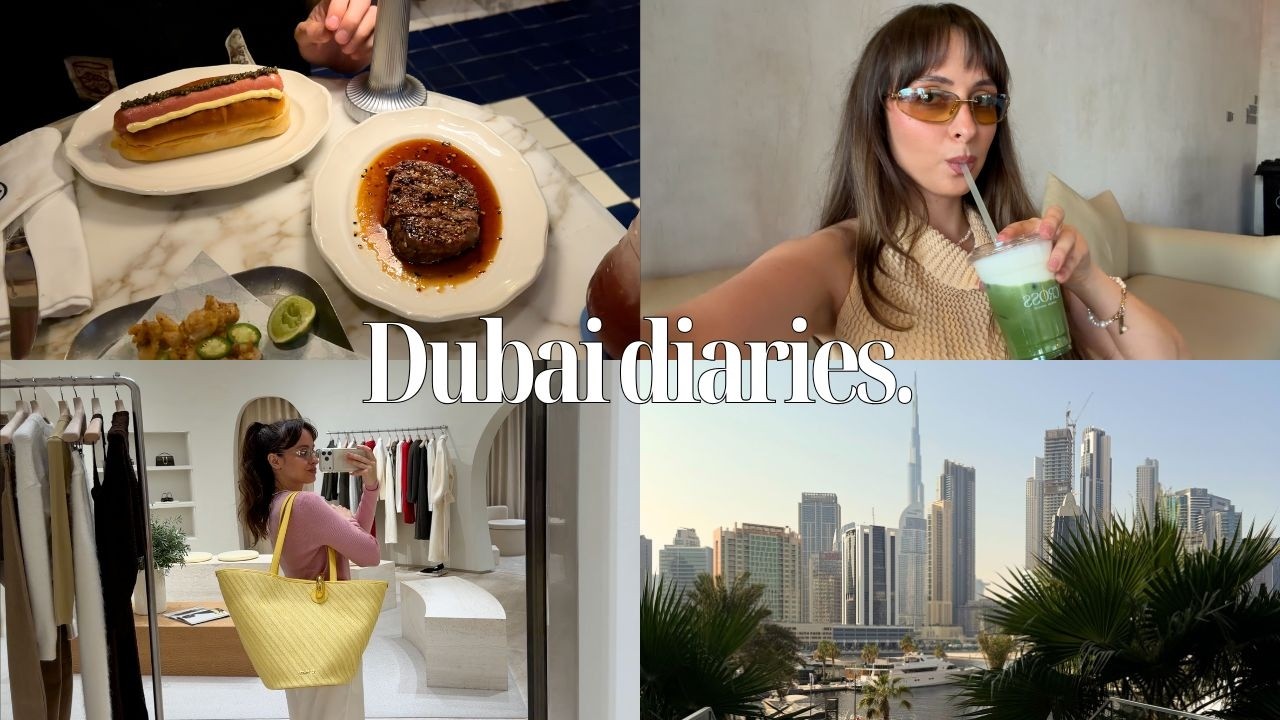 Life in Dubai: Aesthetic Caf&eacute;s, Dubai Mall Shopping, LILYSILK Outfits & Slow Days in the city
