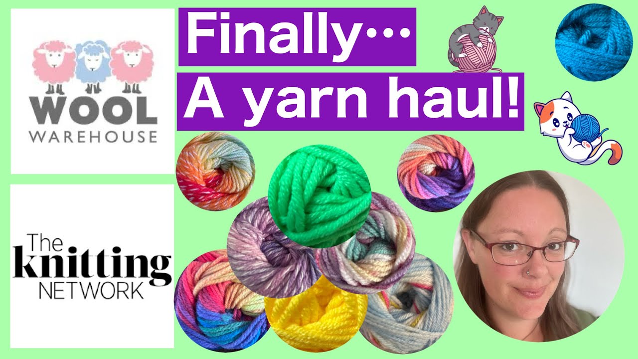 First yarn haul of 2024 - wool warehouse and the knitting network