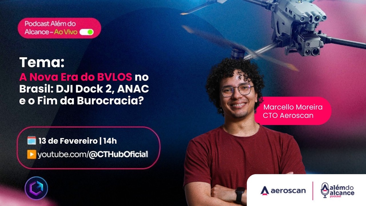 A Nova Era do BVLOS no Brasil: DJI Dock 2, ANAC e o fim da Burocracia | Marcelo Moreira