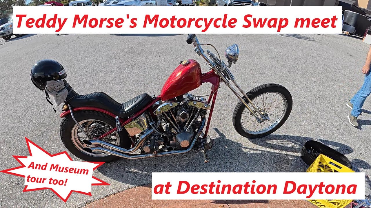 MOTORCYCLE SWAP MEET at TEDDY MORSE'S DESTINATION DAYTONA