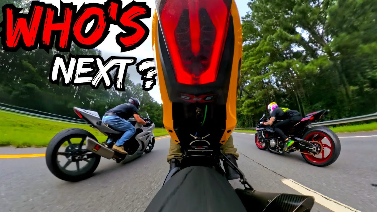 Suzuki GSX-R1000R vs The Nation's Fastest Motorcycles | Yamaha, Honda BMW  | @DudeMungusBiker Meet