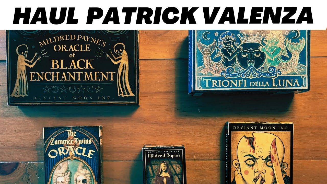 Quelques Decks de Patrick Valenza 🖤