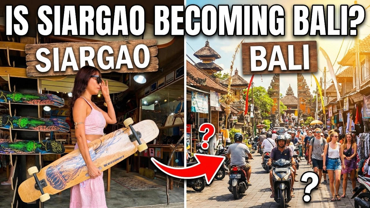 When PARADISE goes VIRAL - the BALIFICATION of SIARGAO Philippines 2026