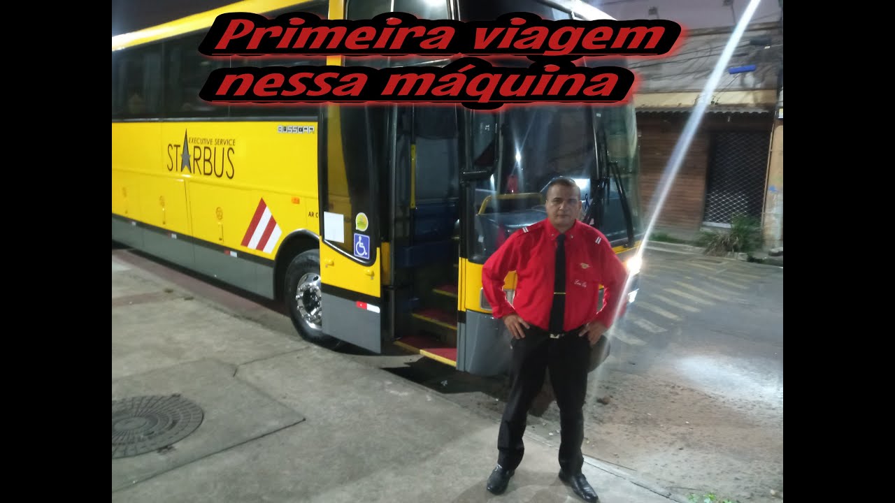 Saindo de Raposo com o Busscar 44803