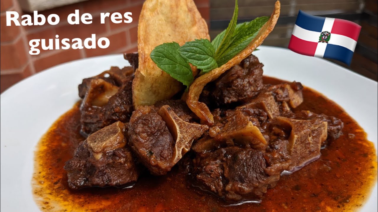 Como hacer Rabo encendido estilo Dominicano 🇩🇴