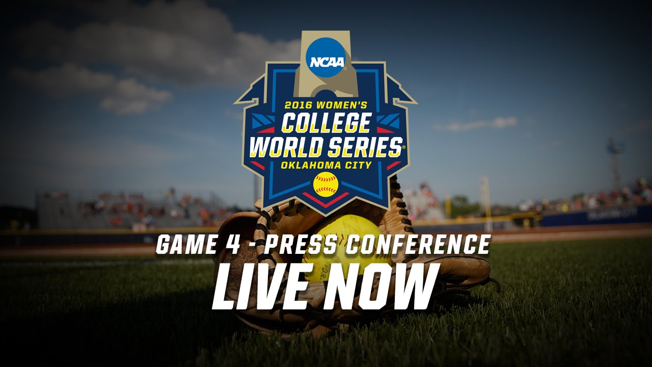 2016 Women's College World Series Game 4 Postgame Press Conference