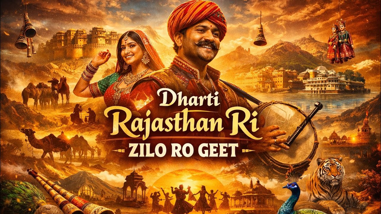 “Rajasthan Ke Sabhi Zilo Par Bana Pehla Cinematic Folk Song | Dharti Rajasthan Ri”