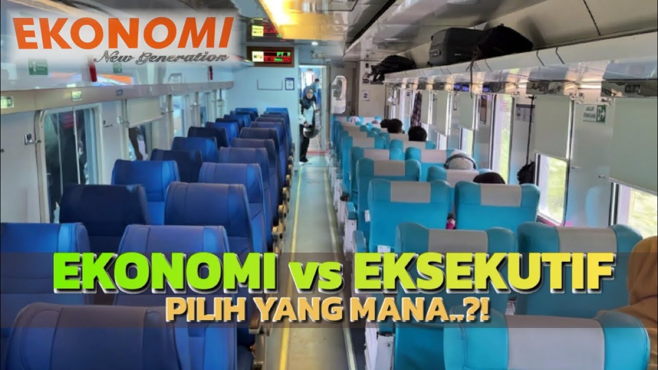 EKONOMI LEBIH WORTHY? Update Sarana dan Jadwal Kereta Banyubiru Eksekutif & Ekonomi New Generation